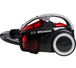 HOOVER  Whirlwind SE71_WR01 Cylinder Bagless Vacuum Cleaner  Grey & Red